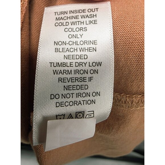 Maurices‎ Full Throttle Motorcycles V-Neck Brown Graphic Tee M - Picture 6 of 7